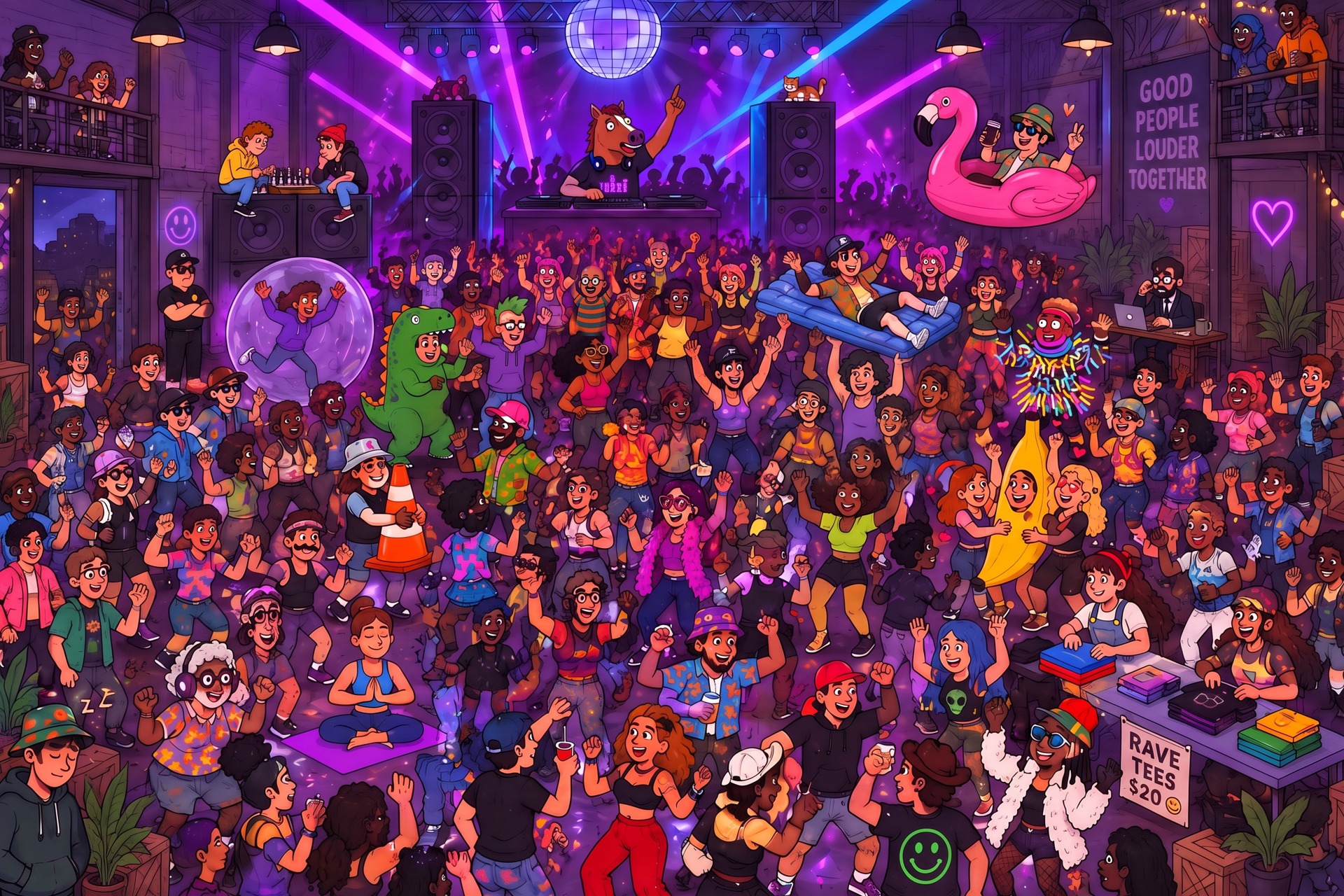Rave Apocalypse scene